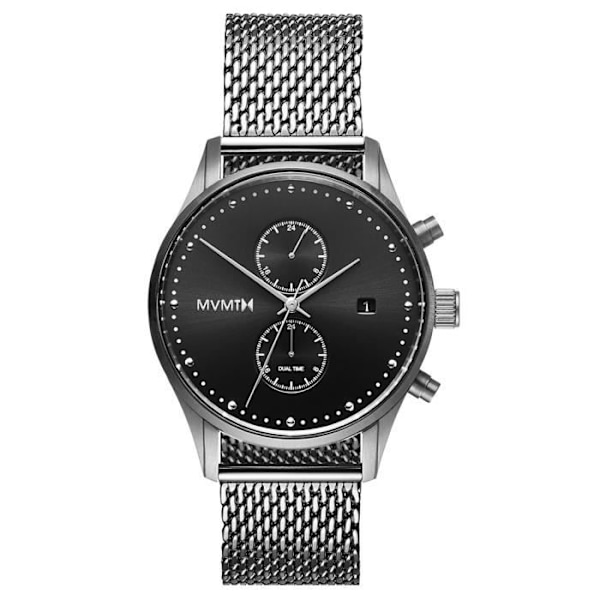 Klocka - MVMT - 27059 - Grå stål - Analog - Runt boett 42 mm Grå