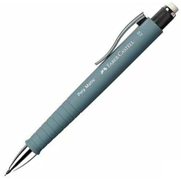 Mekanisk penna - FABER-CASTELL - Poly Matic - Set om 5 - Färg Grå - 0,7 mm mångfärgad