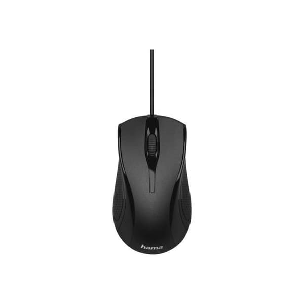 Hama MC-200 optinen hiiri - 3 painiketta - langallinen - USB - musta