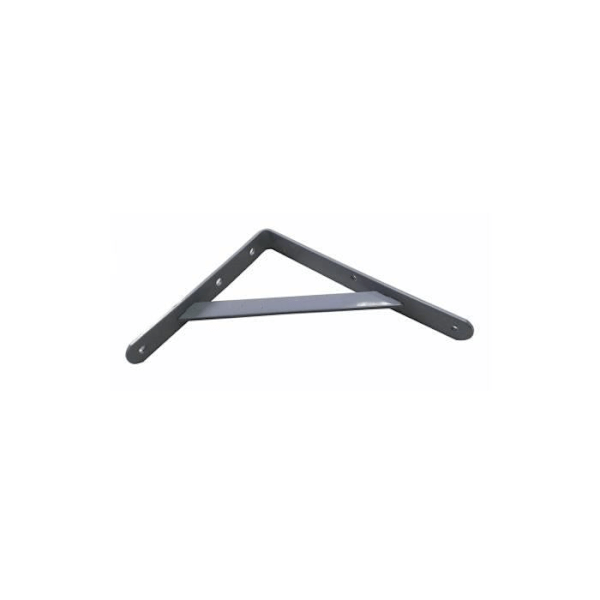 Fortex sølvgrå stålbeslag 20x25cm - GENERISK - Sæt med 2 - Høj modstand Silvergrå