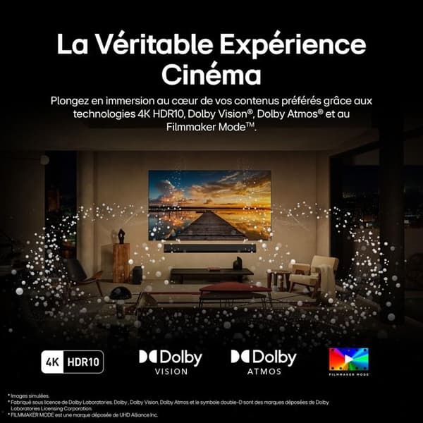 TV LG OLED83C5 - OLED evo C5 - 83 tommer (210 cm) - 4K UHD Smart TV - 2025