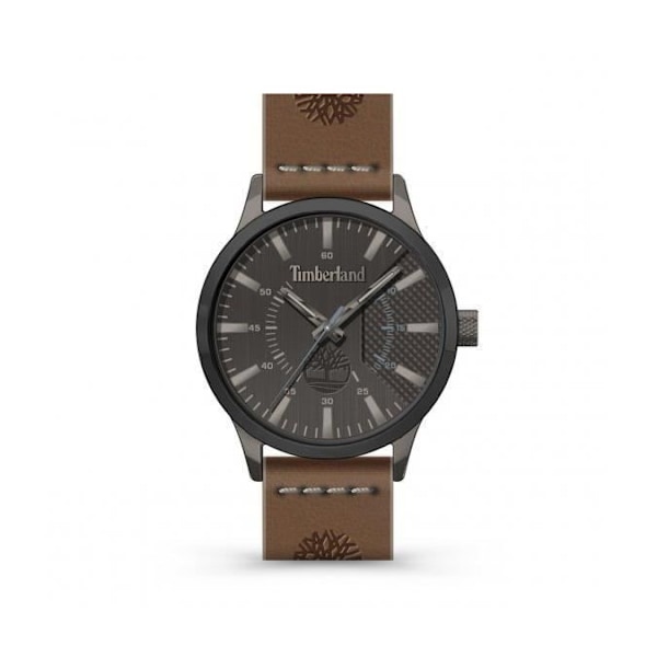 Ur - Timberland - TDWGA2103603 - Læder - Sort - Kvarts - 5 ATM svart, grå, brun