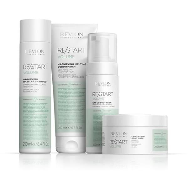 "Mousse Volume - REVLON - Re/Start Volume - KERABIOTIC V BOOST™ - Hydratation - Volume Rødder"