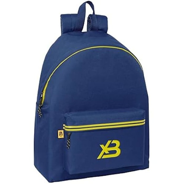 SAFTA KINGS LEAGUE X BUYER barnryggsäck - Maximal kvalitet och motstånd - Blå - 33x15x42cm