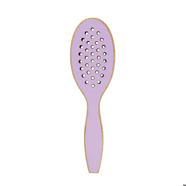 Hiusharja - Ilū - Bamboom Oval Medium - Takkuamattaja - Ergonominen - Staattinen. Bambus