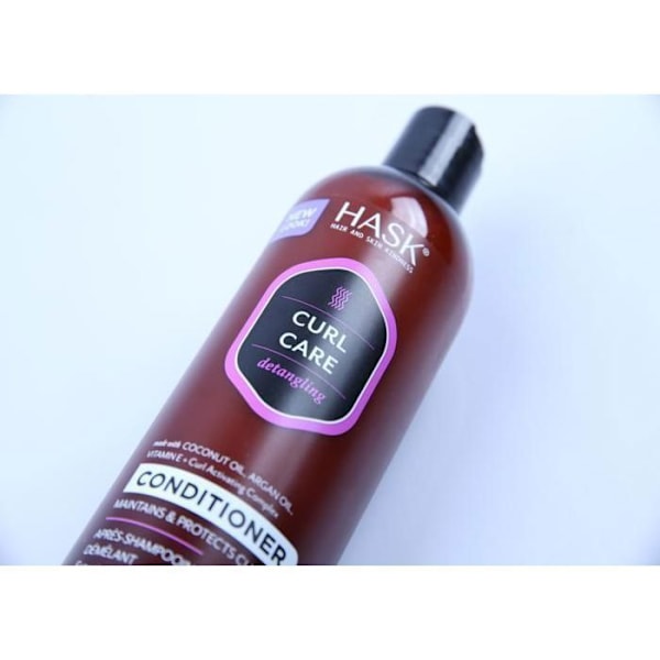 Balsam - Hask - Curl Care - 355ml - Hydrerende - Udrensende - Definerede krøller