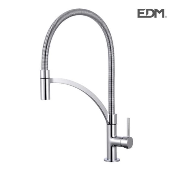 Etgrebs vask vandhane. Højt næb. Ibiza Model [E3-01125] Krom