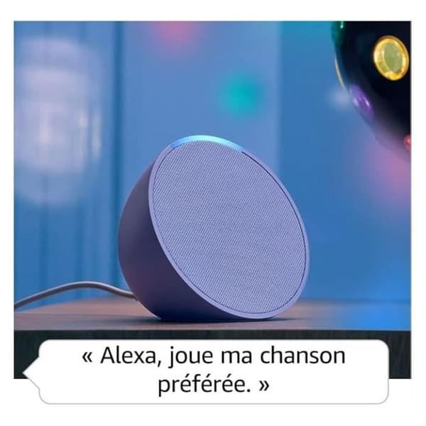 Röstassistent - AMAZON - ECHO POP (1:a gen.) - Alexa inbyggd - Grön Grön