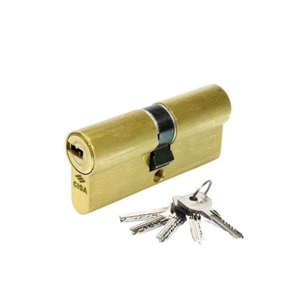 Messingcylinder 45x45 - GENERISK - Asix - 6 ben system - Vendbar nøgle