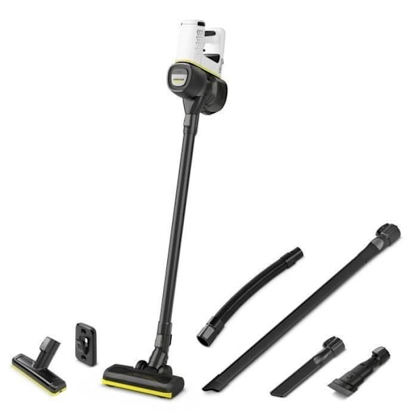 Trådløs støvsuger Karcher VC 4 Cordless myHome CAR Sort, Hvid