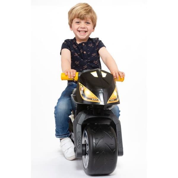 Børnemotor scooter Molto Cross Black Edition Sort