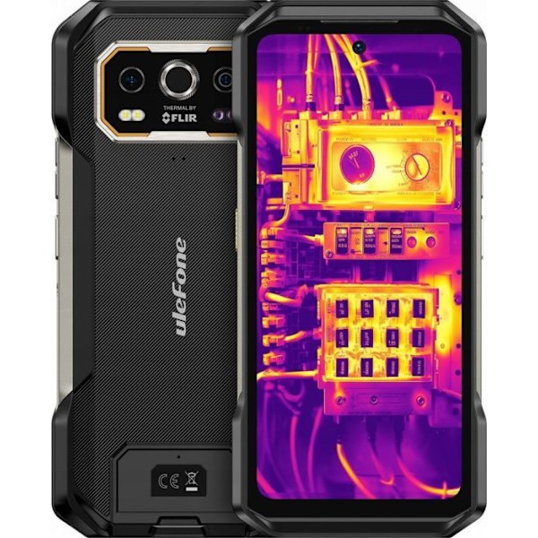 Smartphone Ulefone - UF-A27TP/BK - Smartphone Armor 27T Pro 5G 12 GB/256 GB (sort) Sort