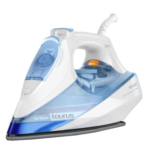 Taurus Agatha 2800 2800W strygejern, 170g/min dampstråle, 360ml kapacitet, anti-kalkfilter