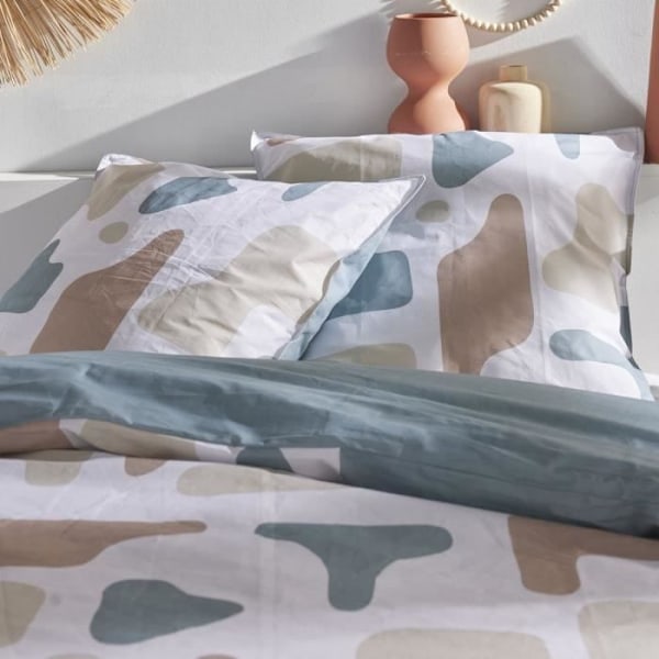 Duvet sæt - I DAG - Sunshine 17.29 - 220x240cm - 2 personer - Trykt - 57 tråde bomuld Vit