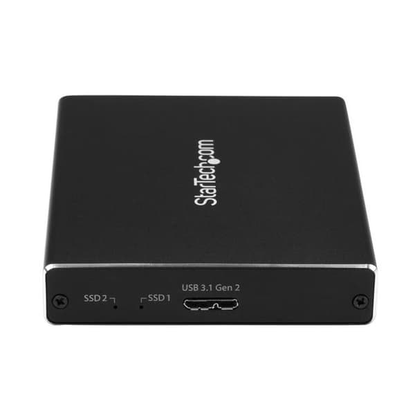 USB 3.1 kabinet - STARTECH - M.2 SATA - Dobbelt slot - RAID - 10 Gb/s