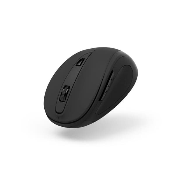Trådløs optisk mus 6 knapper "MW-400 V2", ergonomisk, USB-modtager, sort