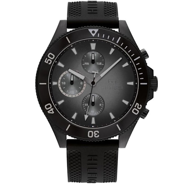 Ur - Tommy Hilfiger - 1791921 - Quartz - Sort - 5 ATM vandtæthed sort
