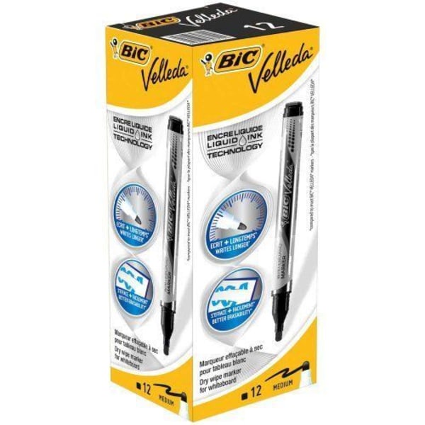 Bic Velleda Liquid Ink Pocket Erasable Marker…
