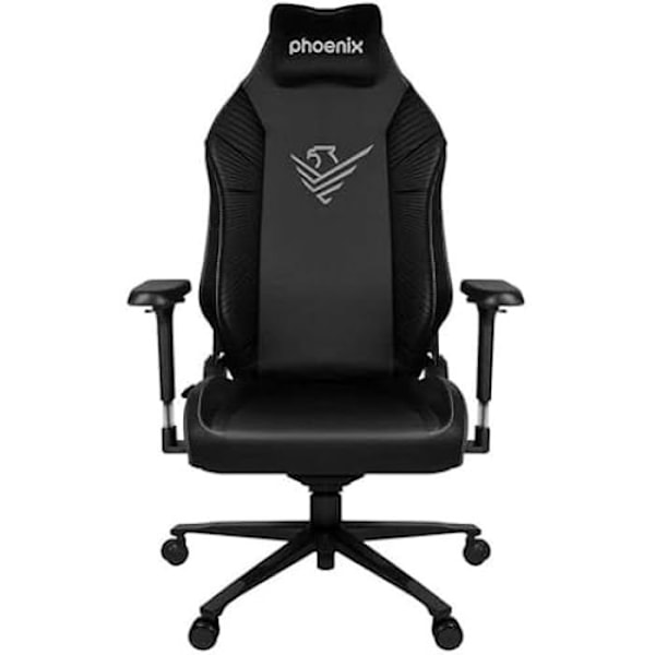 Phoenix Monarch läder spelstol storlek R Svart