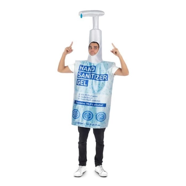 Voksen hydroalkoholisk gel kostume