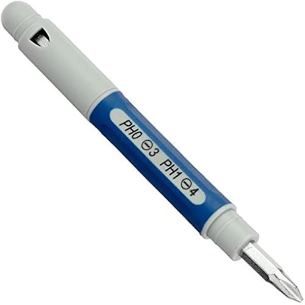 Irimo 478-4-2, 4 in 1 taskutarkkuusruuvimeisseli, PH0/3 PH1/4
