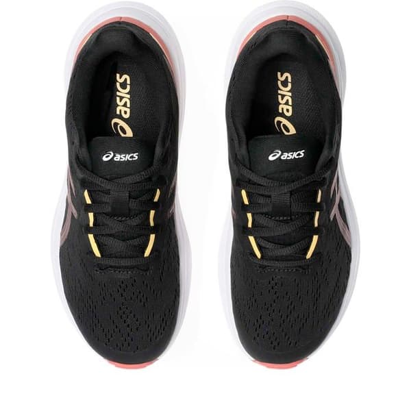 Løbesko - ASICS - GT-1000 13 GS - Sort/Rød - Åndbart mesh - Neutral støtte Sort 35 1/2