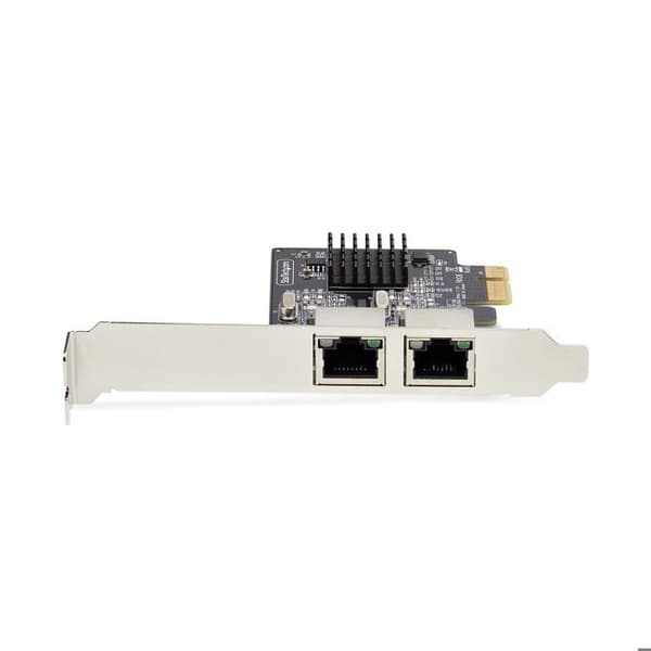 PCIe Netværkskort - STARTECH.COM - 2 Porte - 10/100/1000Mbps - Wake-on-LAN - VLAN