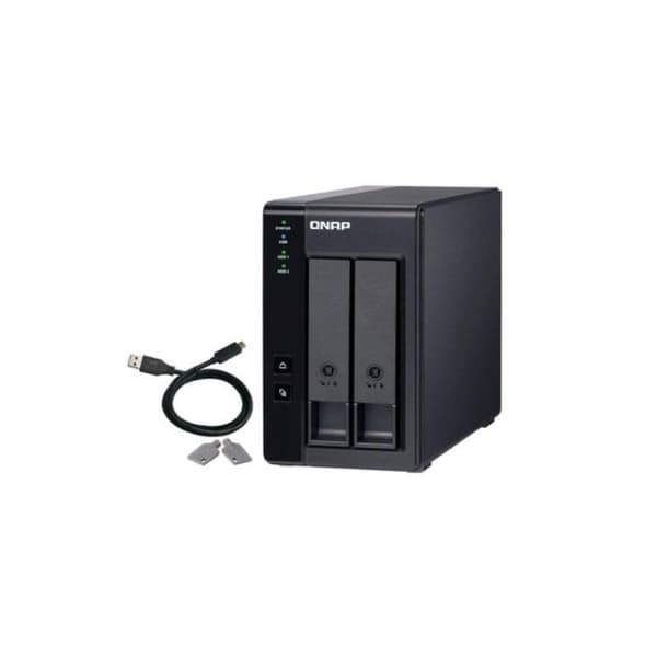 NAS - Qnap - TR-002 - 2 Bays - Gigabit Ethernet - RAID 0