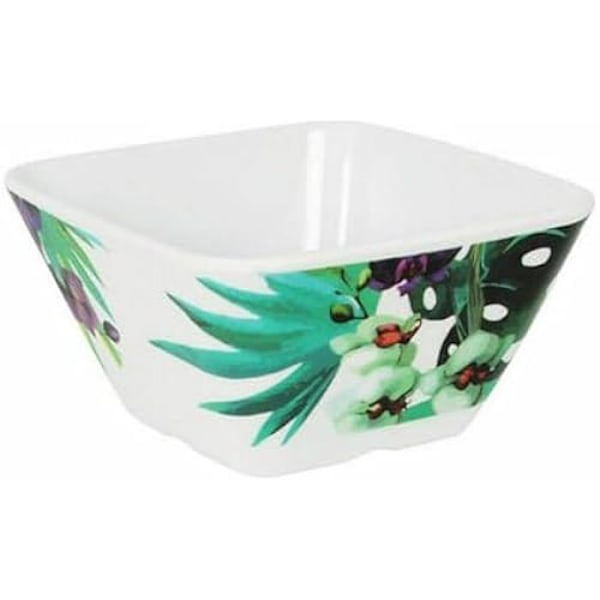 Skål - LA MEDITERRÁNEA - Tropic - Flerfärgad - 10 x 10 x 5 cm - Porslin/Keramik/Stengods Flerfärgad