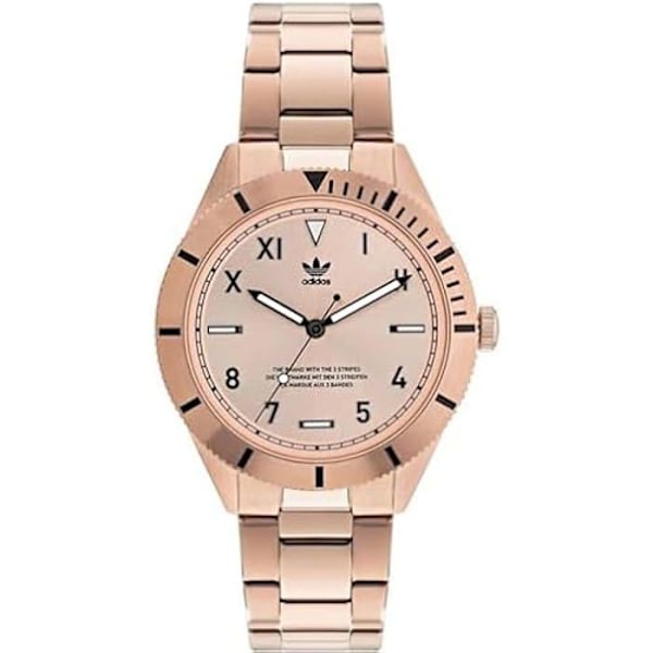 Ur - ADIDAS - S0371209 - Automatisk - Rustfrit stål - Dual Display Rostfritt stål, svart