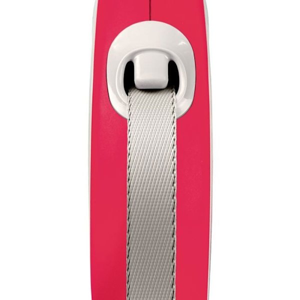 Tilbageholdelig snor - FLEXI - New Comfort XS - 3 m - Rød - Til kæledyr op til 12 kg Röd