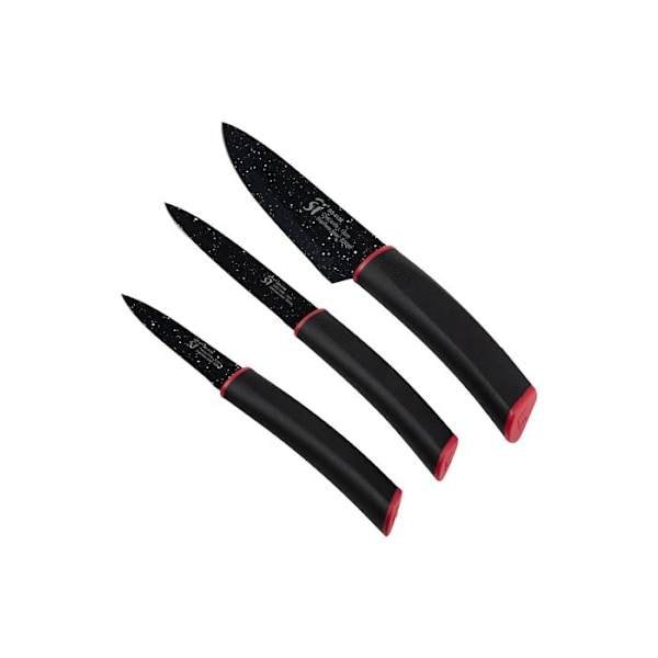 Sæt af 3 knive i rustfrit stål Keops Marble Sg-4136 San Ignacio