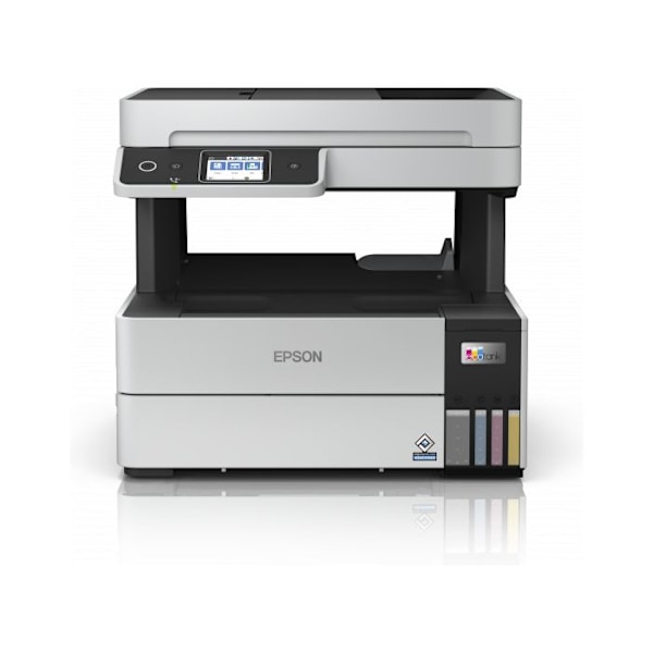 EPSON EcoTank ET-5185 musta, Valkoinen