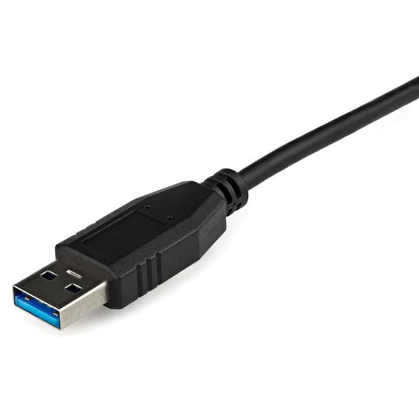 USB 3.0 netværksadapter - StarTech - USB31000S - 10/100/1000 Mbps - RJ-45 hun - Sort