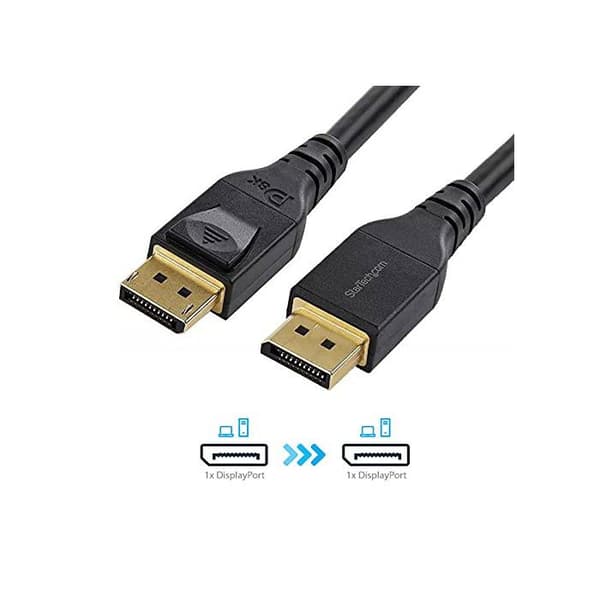 DisplayPort 1.4 - STARTECH - LTLOCKNANO - 4 m - VESA-sertifioitu - 8K 60 Hz