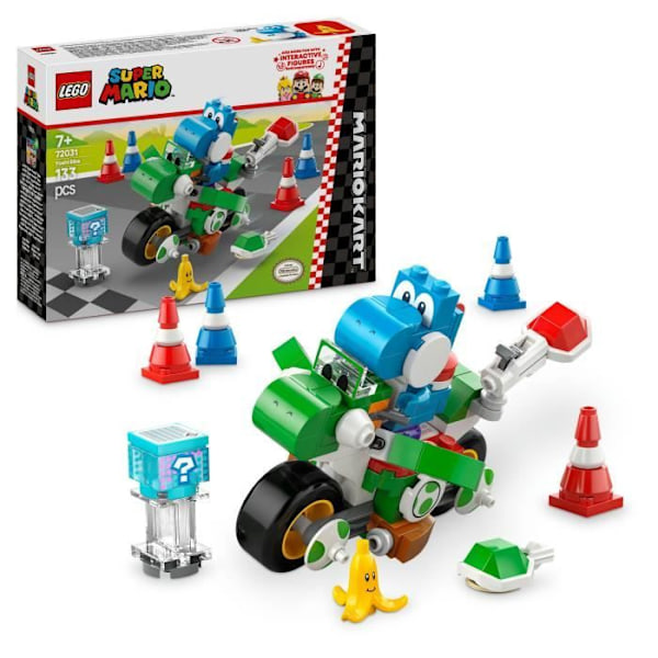 LEGO Super Mario 72031 Mario Kart – Yoshimoto – Byggleksak för barn Flerfärgad