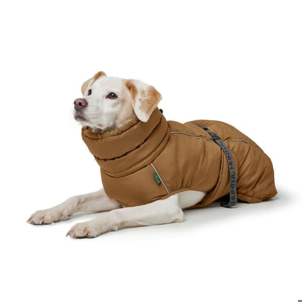 Hundkläder - HUNTER - PAXSON - brun - vadderad polyester - komfort och stil kastanj