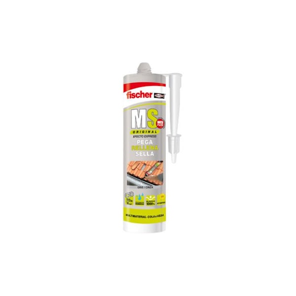 FISCHER självhäftande tätningsmedel - grå - 290 ml - 96002 Grå