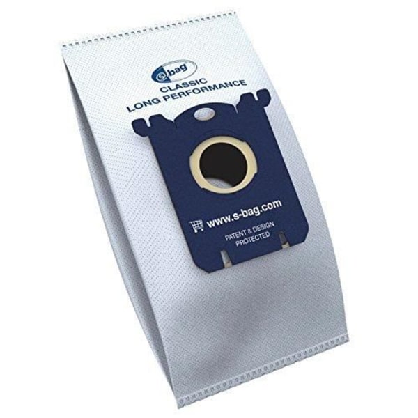 Syntetpåsar för MENALUX E201S S-bag Classic Long-Performance dammsugare - set om 4