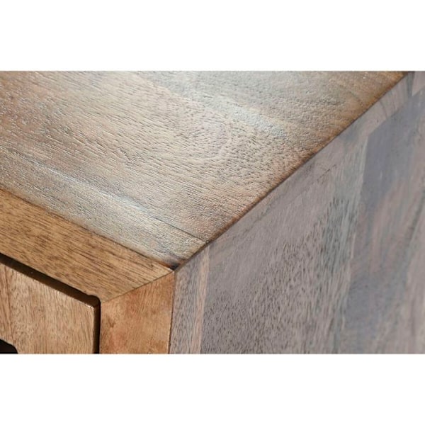 Mango træ sengebord DKD Home Decor kastanj