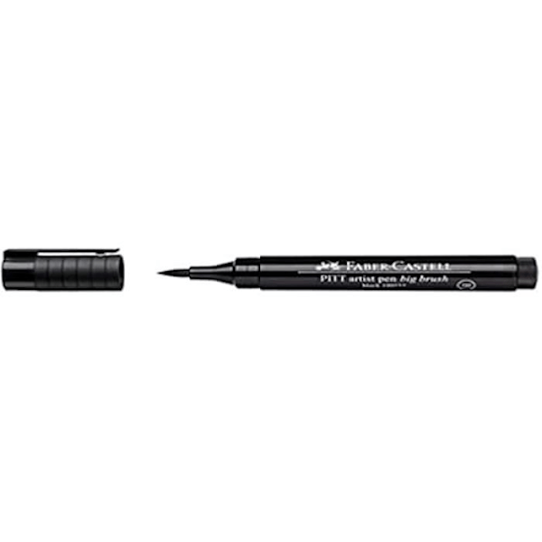 Pen - FABER-CASTELL - FC-167699 - Sort - 4 stk - Fin spids Svart