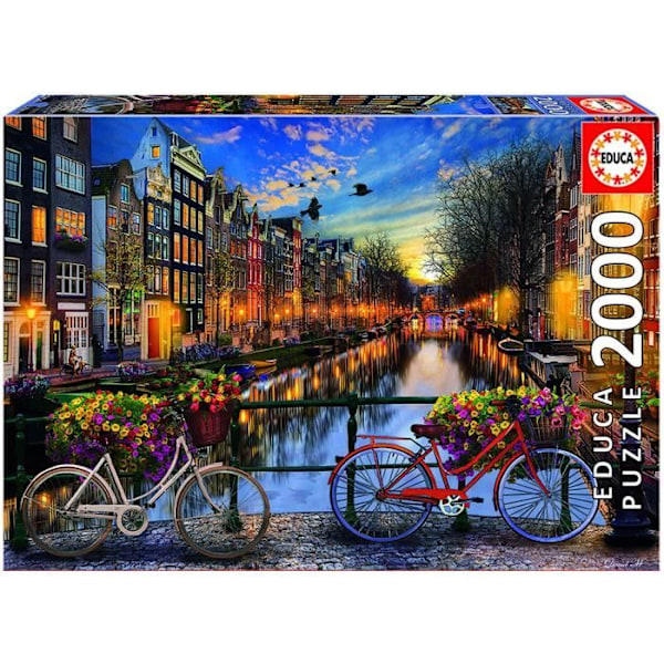 Puzzle Arkkitehtuuri ja monumentti - EDUCA - 17127 - 1500 palan - Violetti