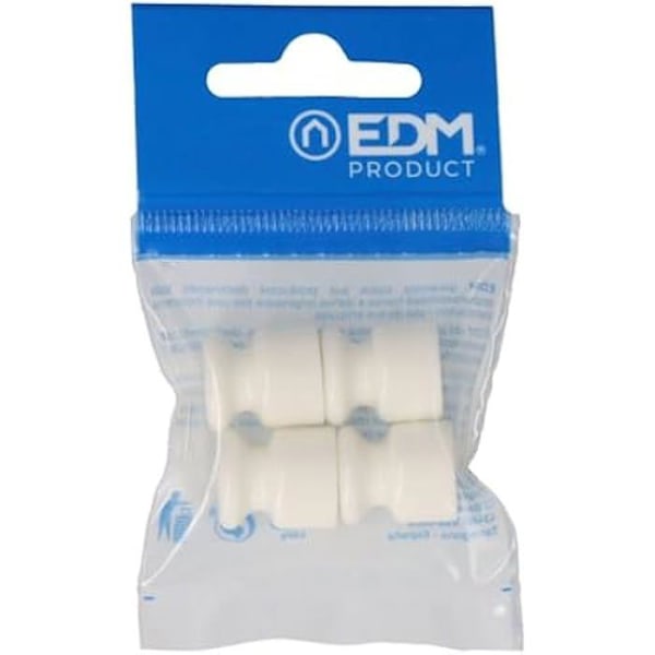 eDM 8434259004663 Isolator för förpackad flätad kabel (4 enheter), Flerfärgad