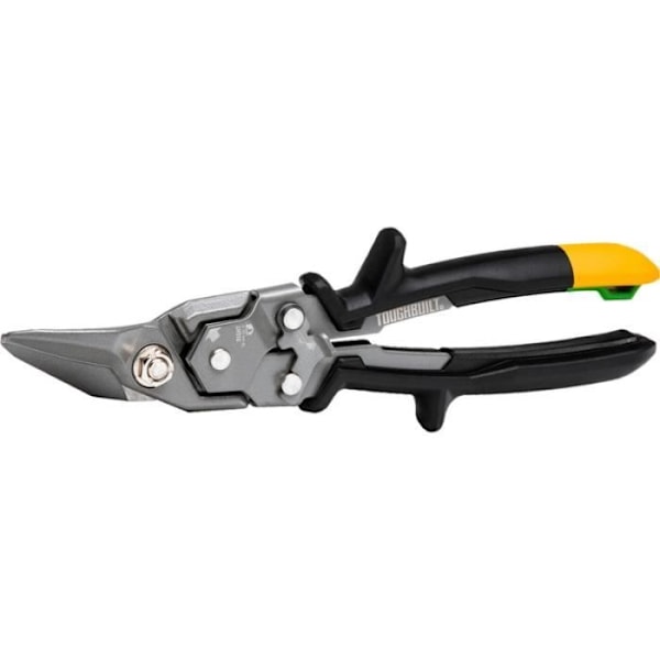 Lige luftfartssaks - TOUGHBUILT - TB-H4-60-R - Right Cut - Koldvalset stål - Rustfrit stål