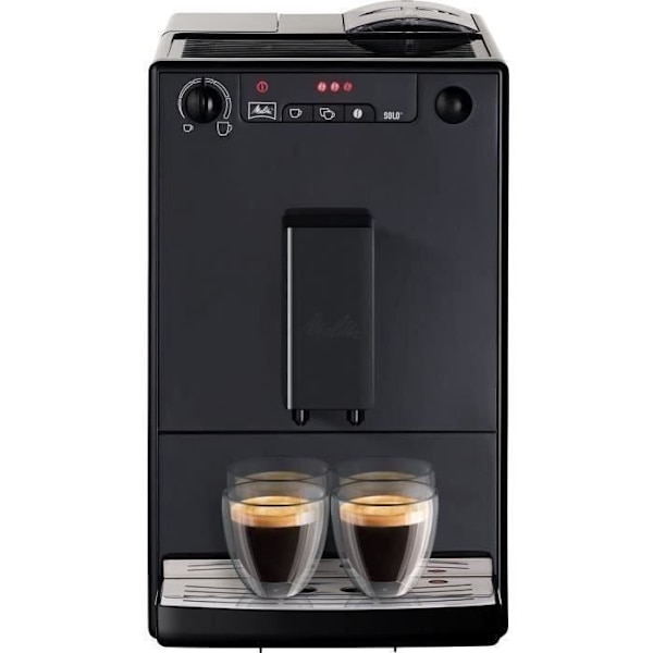 MELITTA Solo kahvipapumyllykone - puhdas musta REN SVART
