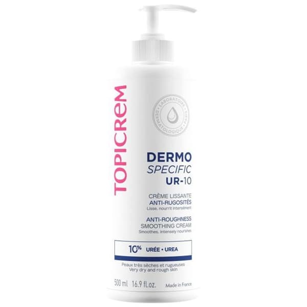 Topicrem UR 10 Anti-Roughness Smoothing Cream 500ml