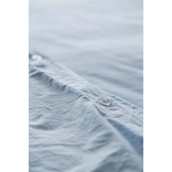 Pohjoismainen päällinen Naturals Lino Vaaleansininen - mitat: Mitat 135 sänky (220 x 220 cm)