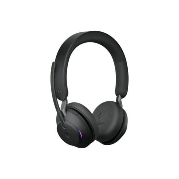 Jabra Evolve2 65 - USB-A MS Teams Stereo - Musta Sort