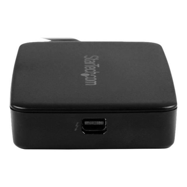Thunderbolt 3 - Adapteri - STARTECH.COM - Uros/Naaras - Musta - Windows ja Mac - Thunderbolt-teknologia
