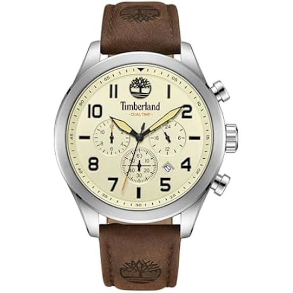 Ur - TIMBERLAND - TDWGF0009703 - Sort læder - Vandtæt 5 ATM - Analog kvarts Svart